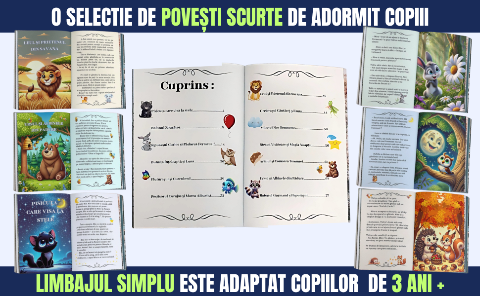 cărți de povești în limba română