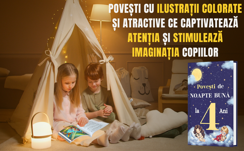 Povesti pentru copii cu ilustratii colorate