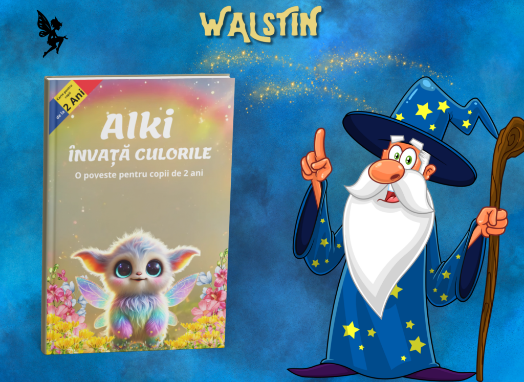 Alki Învață Culorile Carte Educațională și Interactivă pentru Copii 2-3 Ani – Descoperă și Învață Culorile prin Aventuri Magice Poveste Interactivă cu Ilustrații Colorate