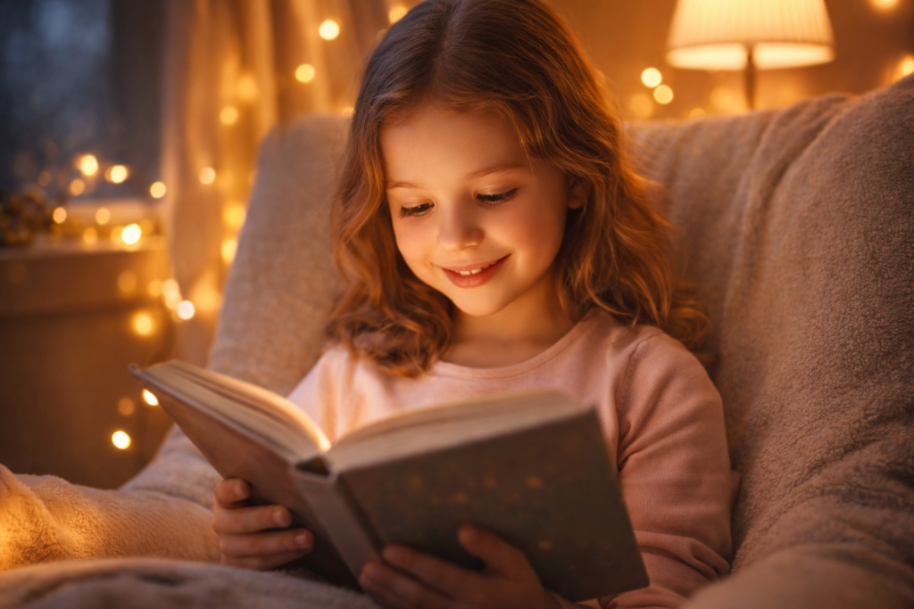 Meilleur livre pour fille de 10 ans – fille lisant un roman jeunesse