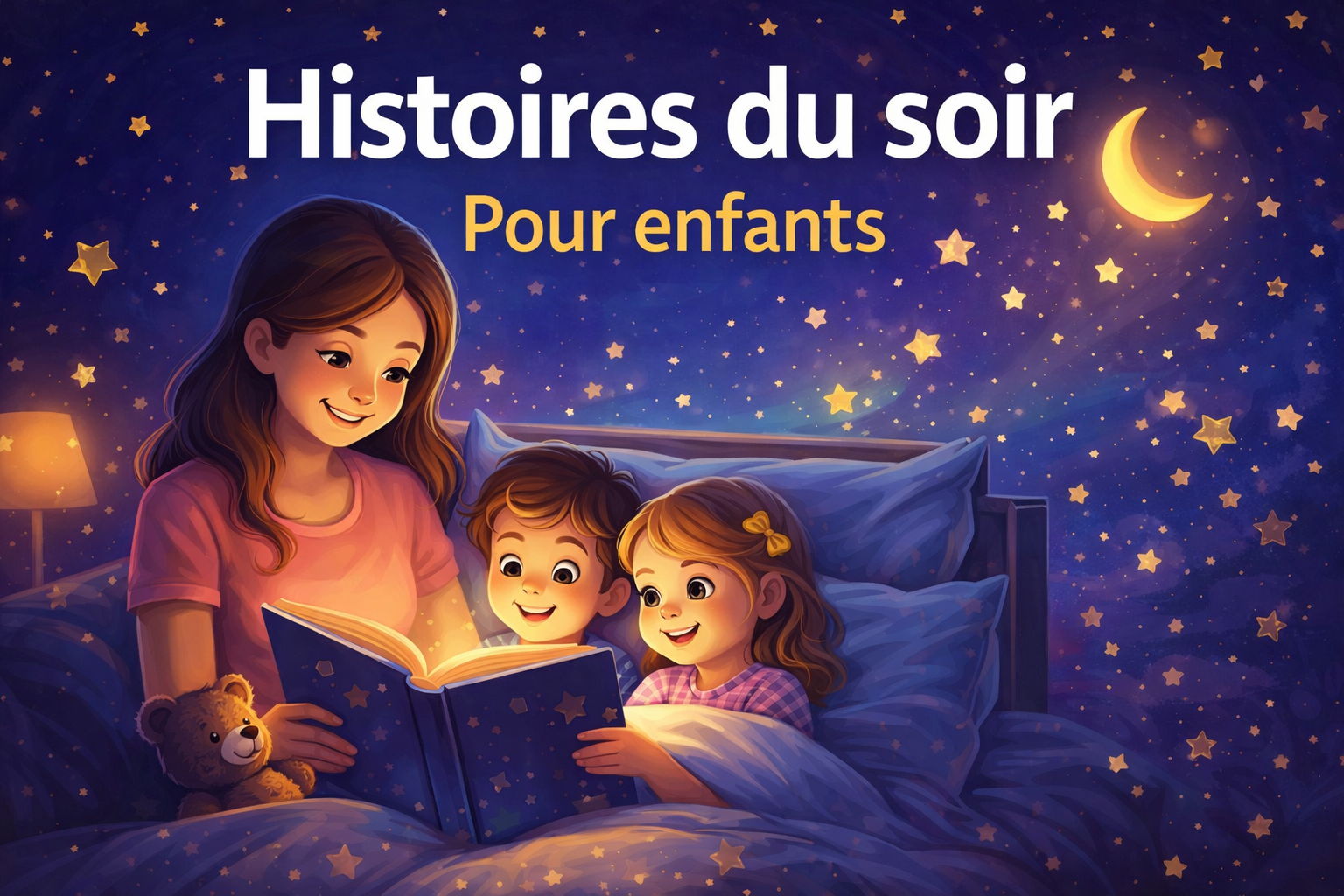 histoires du soir pour enfants lues par une maman avant le coucher