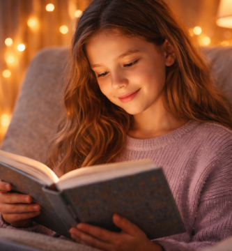 Livre pour enfant de 12 ans – enfant lisant un roman jeunesse