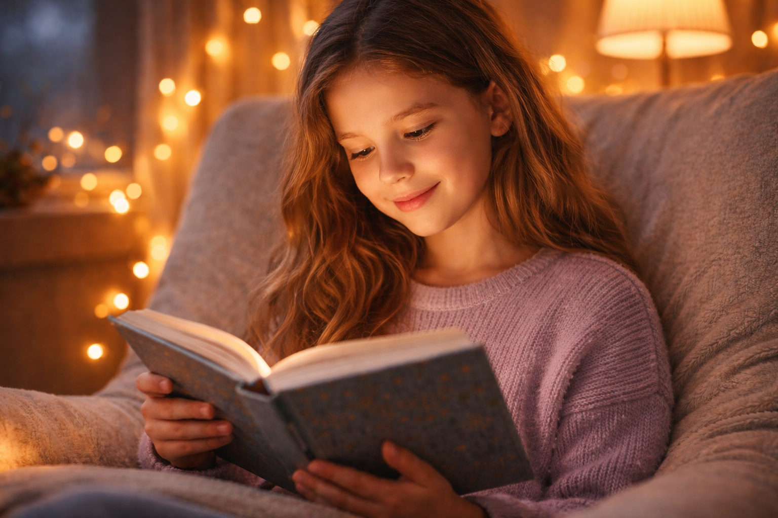 Livre pour enfant de 12 ans – enfant lisant un roman jeunesse