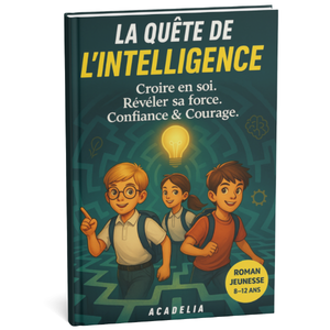 roman jeunesse intelligence enfant : "La Quête de l’Intelligence", Un roman jeunesse éducatif et inspirant pour développer les différentes formes d’intelligence chez l’enfant